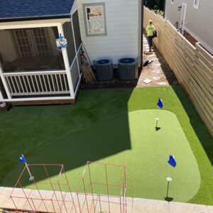 Artificial Grass installation6 - Greenest